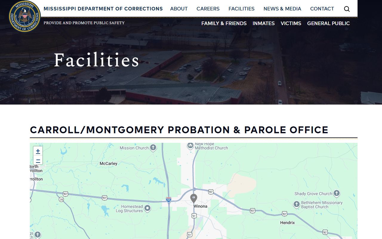 Carroll County inmate supervision at the Carroll/Montgomery Probation and Parole Office page